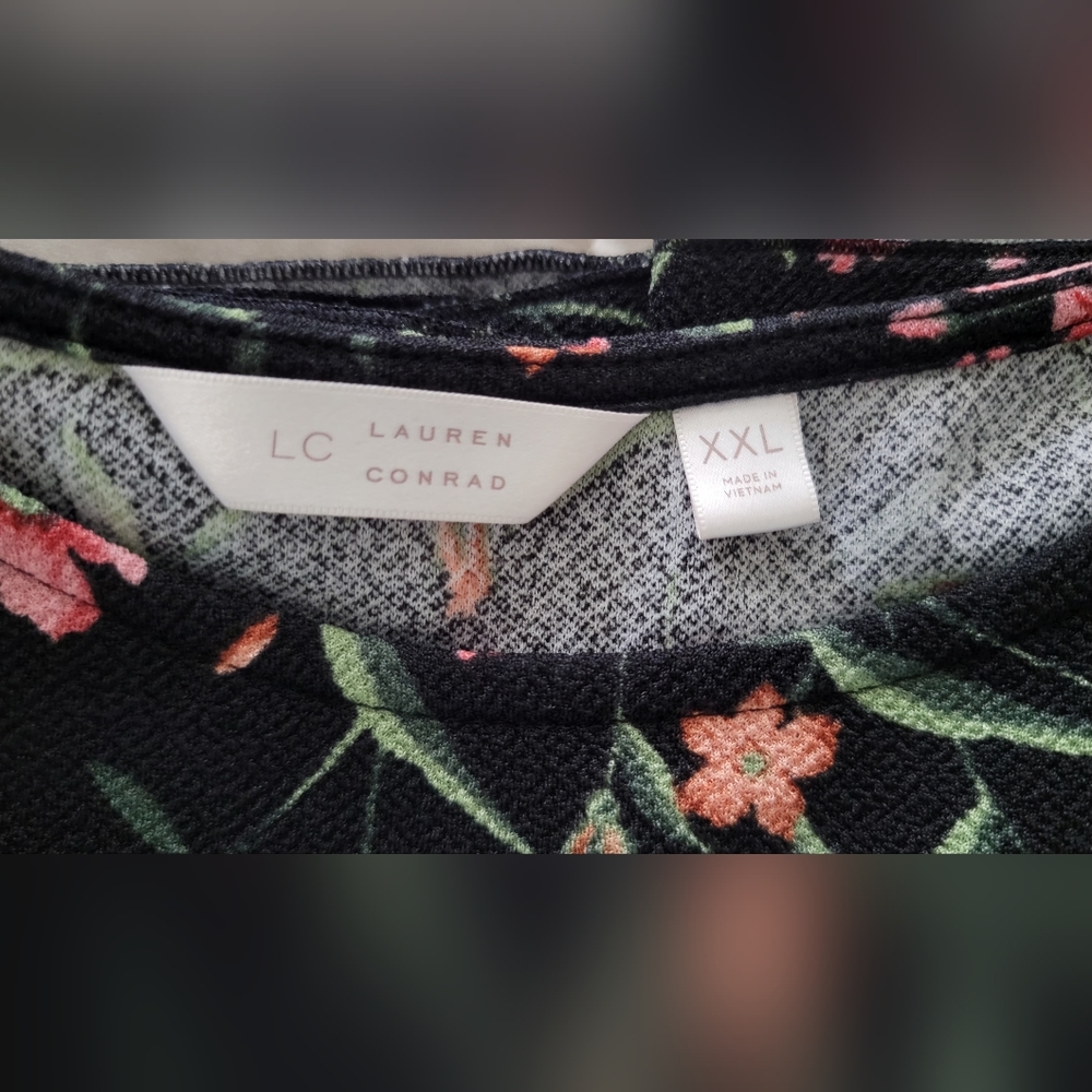 Lauren Conrad Women's Long Sleeve Blouse, XXL - Picture 3 of 4